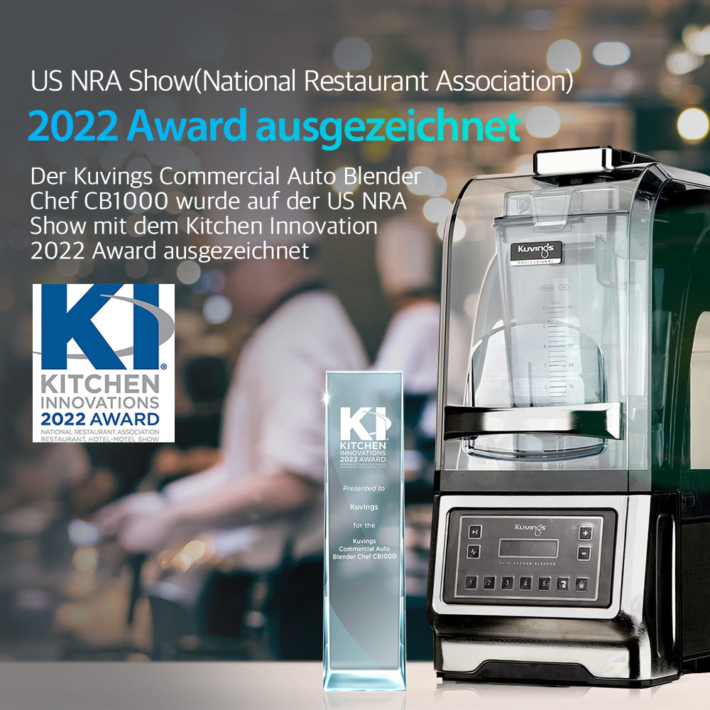[ US NRA Show ] CB1000 mit dem Kitchen Innovation 2022 Award ausgezeichnet