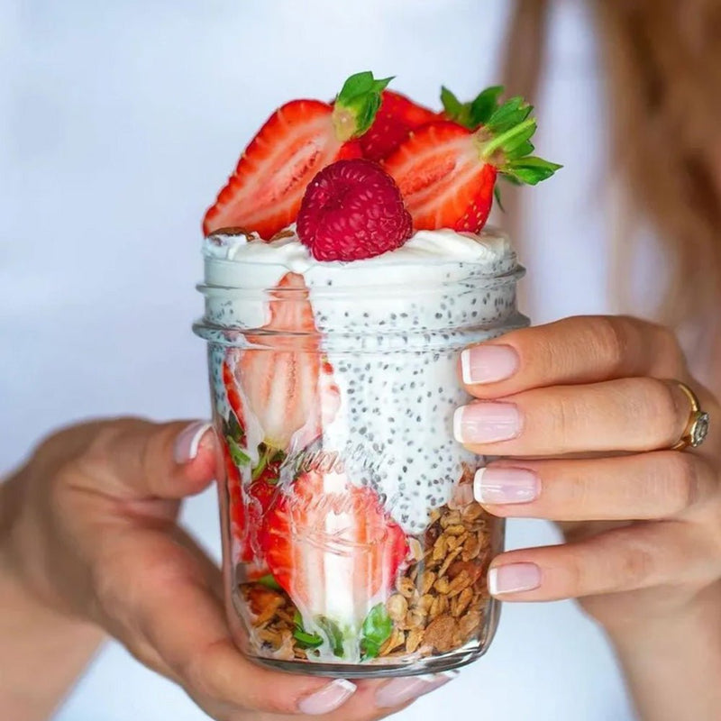 Berry-packed CHIA PUDDING