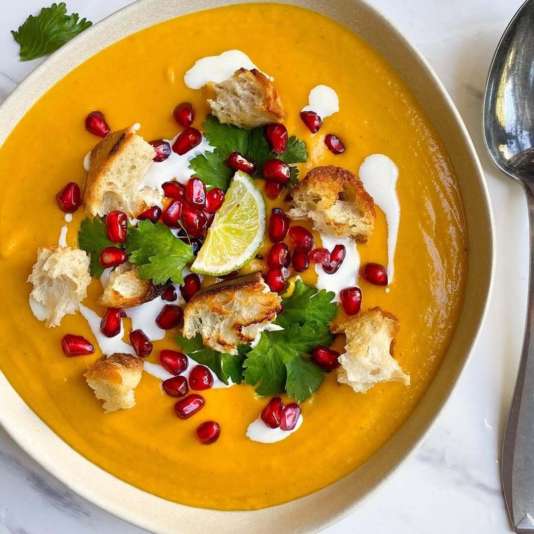 Cremige Kürbissuppe - Kuvings Deutschland
