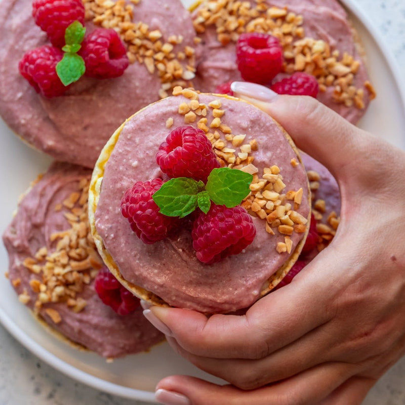 Healthy Triple Almond Caramel Snacks