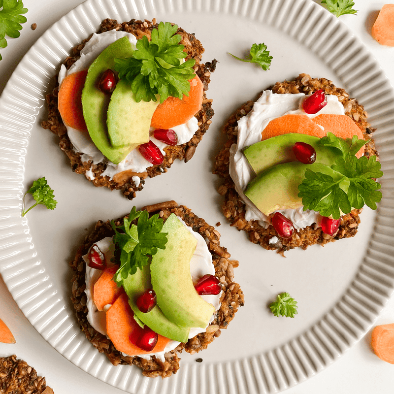 Carrot Cracker Zero Waste Snack