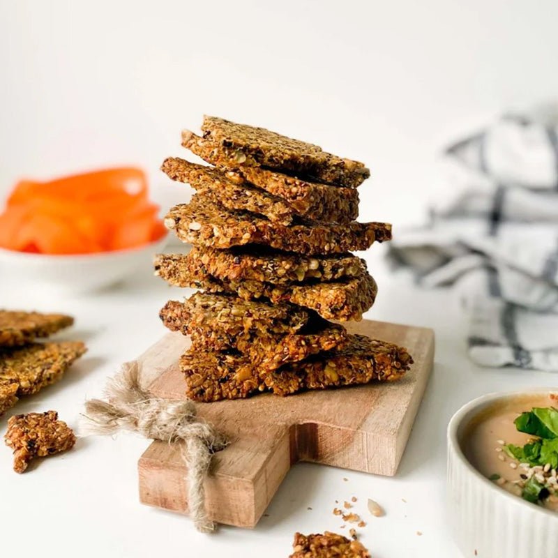 Karotten Trester Cracker