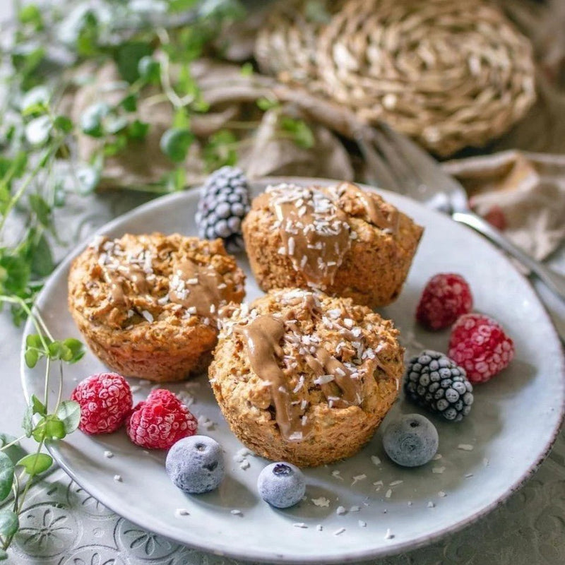 Karotten Trester Muffins