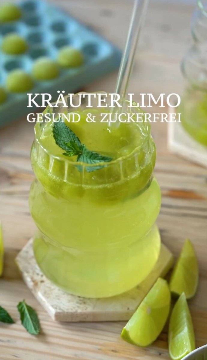 Kuvings- Kräuter-Limetten Limo – Kuvings Deutschland