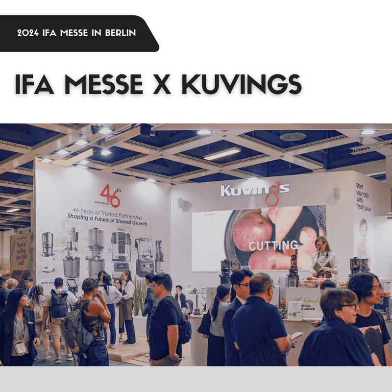 Kuvings presented new products at the IFA trade fair