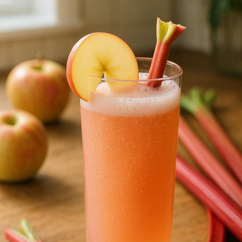 Rhabarber Apfel Saft