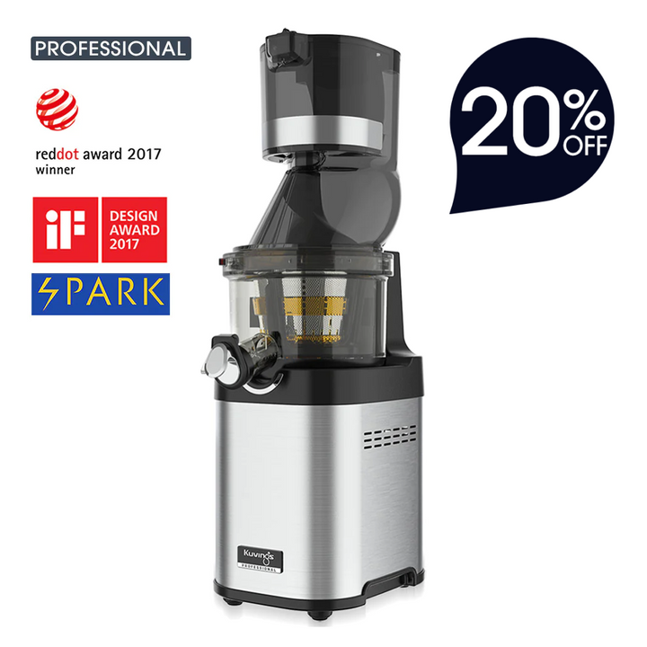 CS600 WHOLE SLOW JUICER CHEF+EXTRA-TOPSET Side 20% OFF