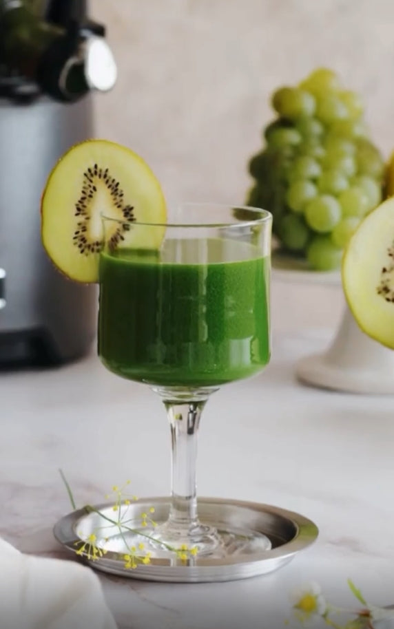 green Juice aus Grünkohl