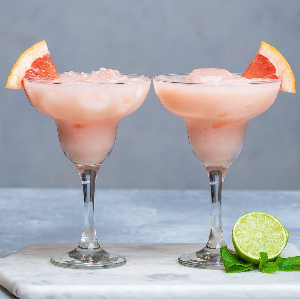 PINK GRAPEFRUIT COLADA MOCKTAIL