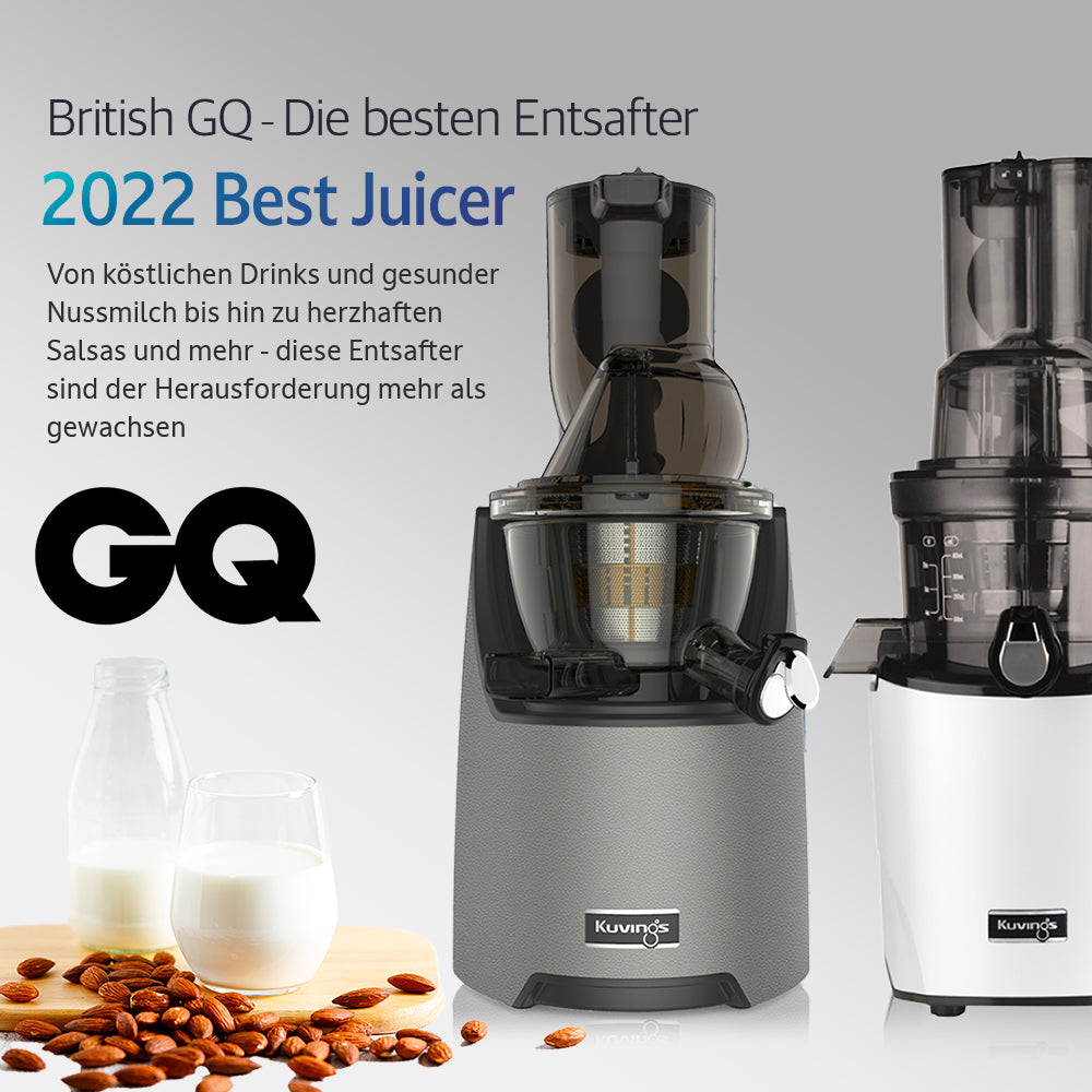 [ BRITISH GQ ] Kuvings Whole Slow Juicer, 2022 Bester Entsafter laut GQ