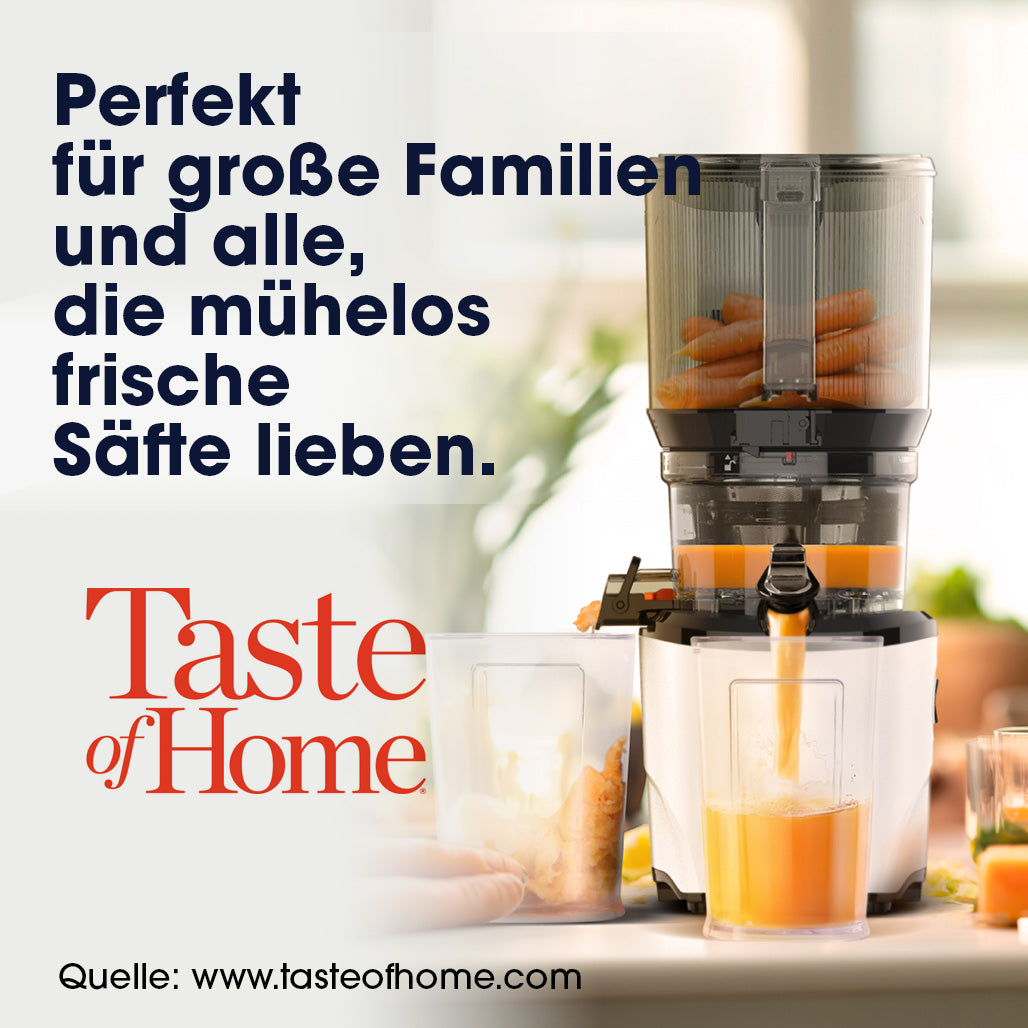 [ Taste of Home ]  Der beste Slow Juicer - Kuvings Hands-Free Slow Juicer  Auto10