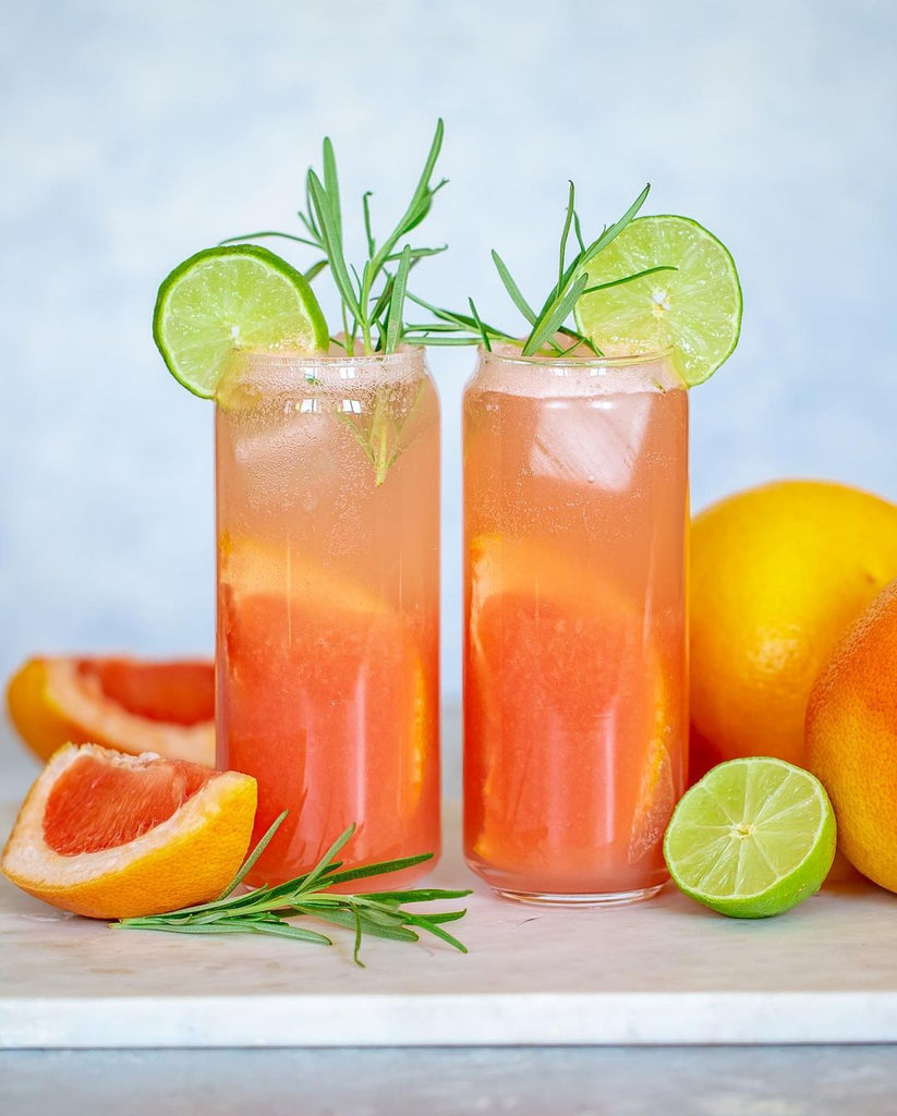 Grapefruit Paloma mocktail