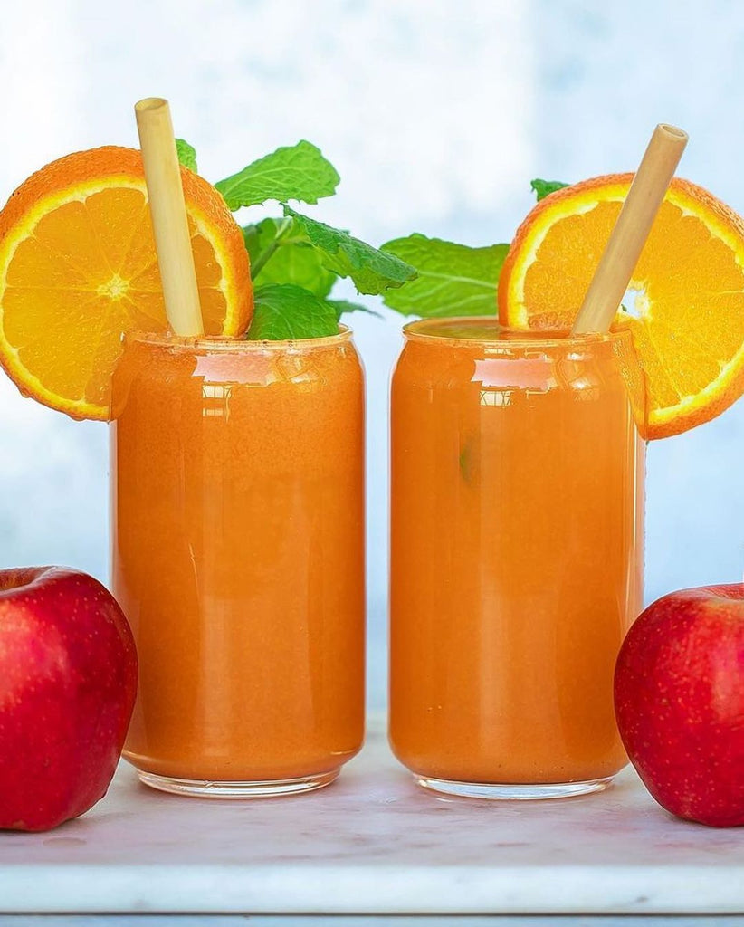 Fennel and carrot juice to start the week refreshed