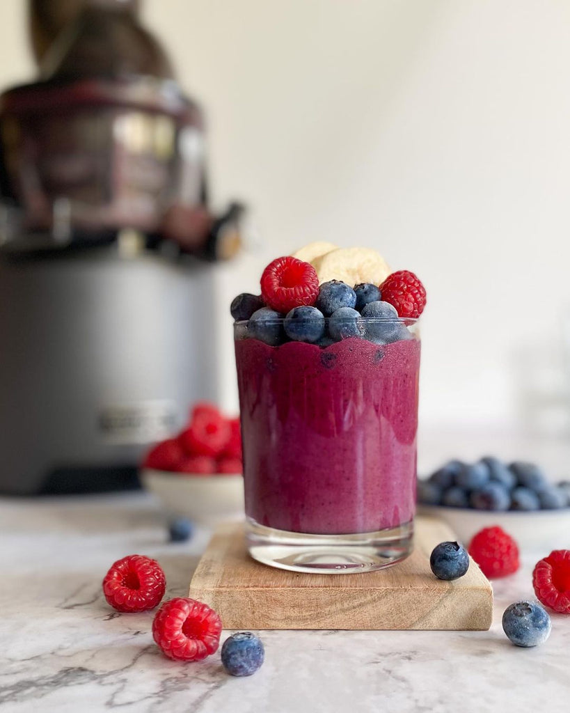 Raspberry Blueberry Smoothie