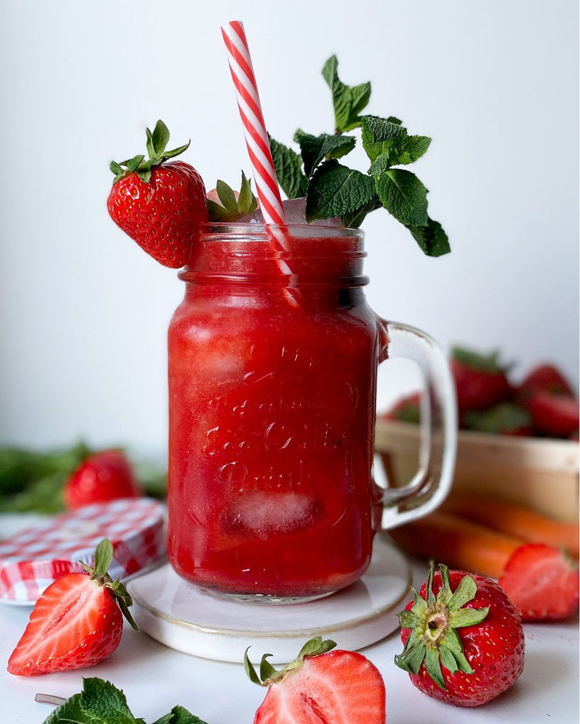 Strawberry Carrot Juice