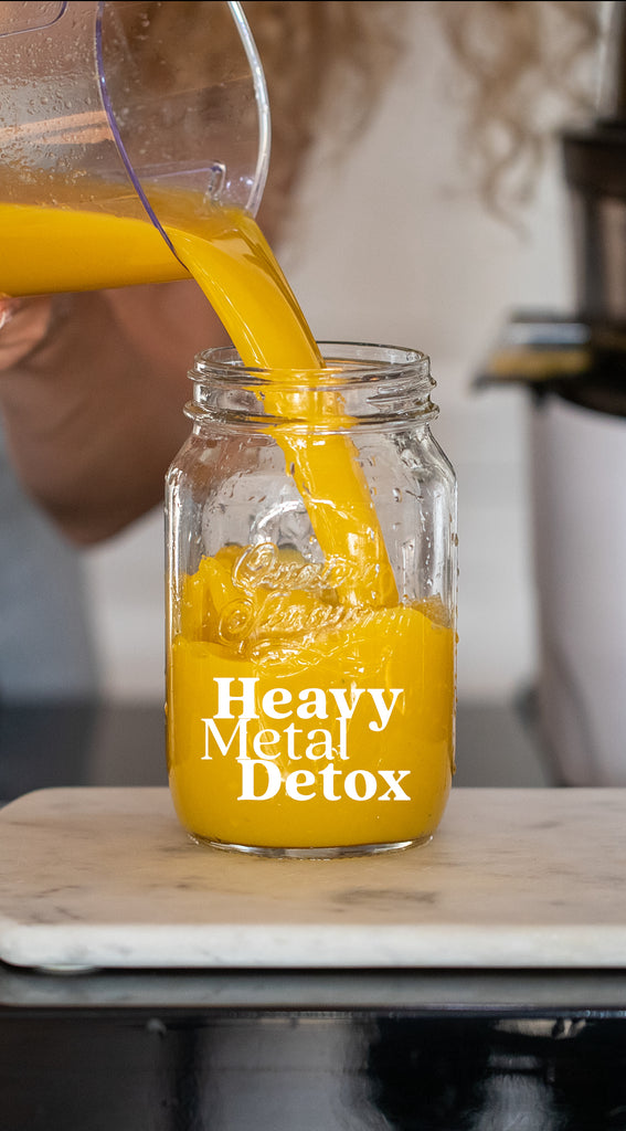 Heavy metal detox shots