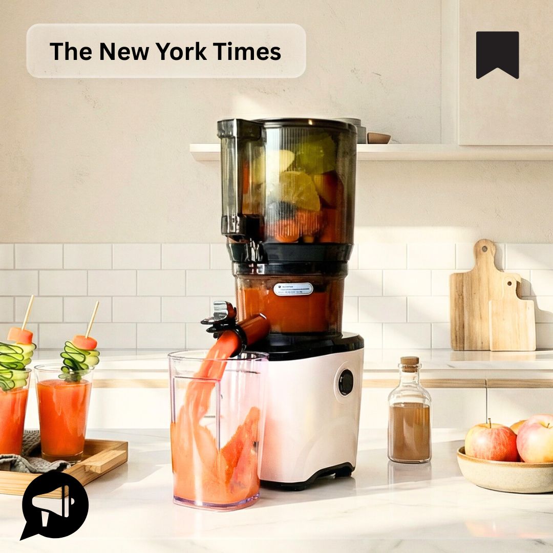 [ The New York Times ] Kuvings Entsafter - Eine Investition in die Gesundheit