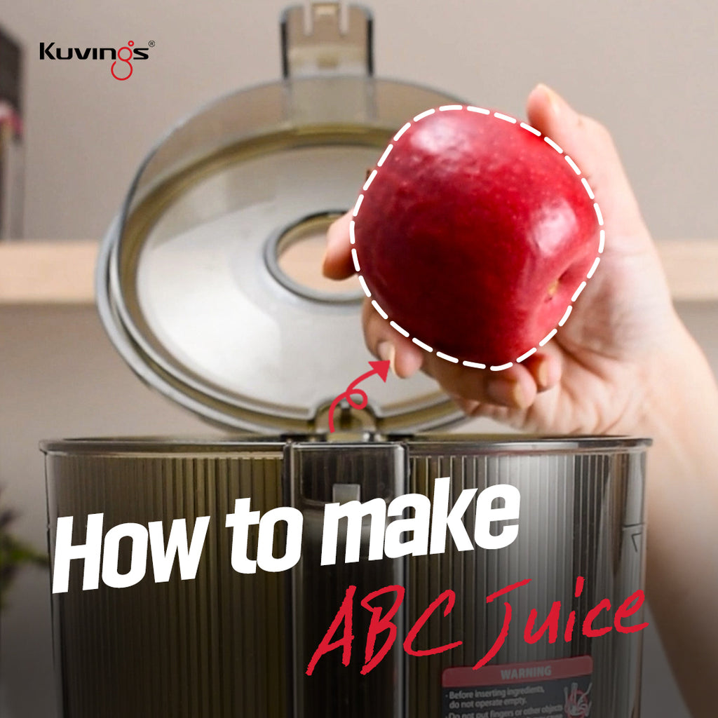 ABC-Saft mit dem Kuvings Slow Juicer