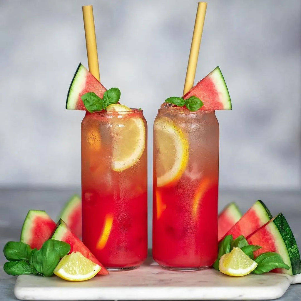 Basil Watermelon Lemonade