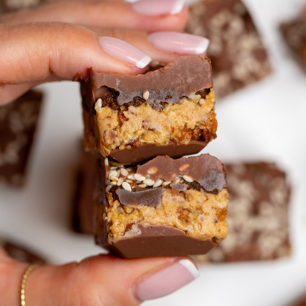 Zero-Waste Twix Bites