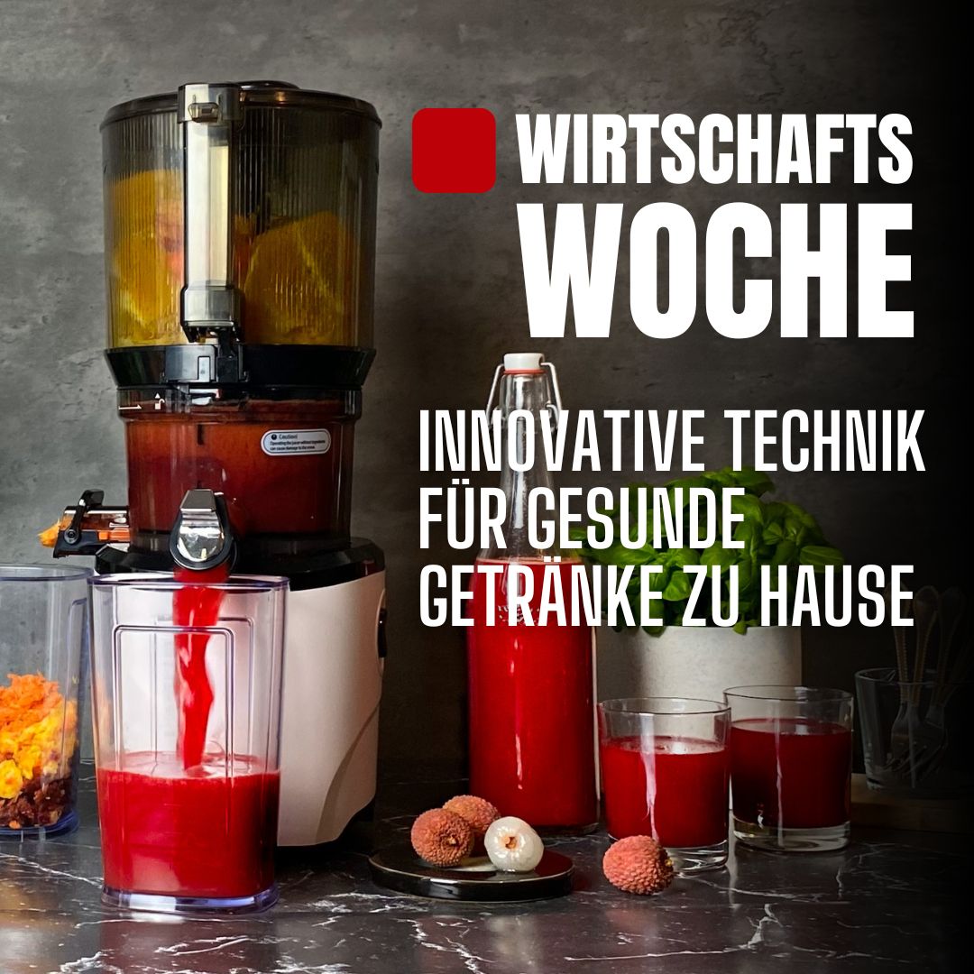 [ WirtschaftsWoche ] Innovative Technik für gesunde Getränke zu Hause