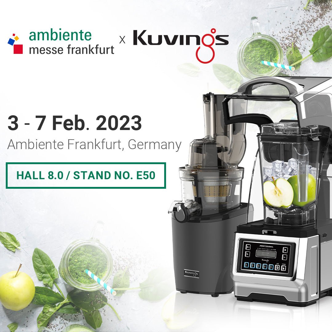 [ Ambiente Frankfurt ] Kuvings nimmt an der AMBIENTE 2023 teil