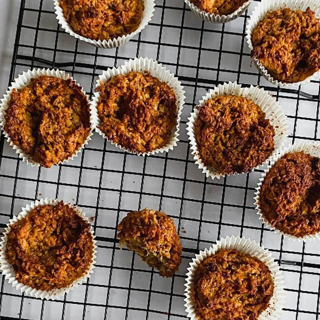 Apfel & Ananas Zero-Waste Muffins