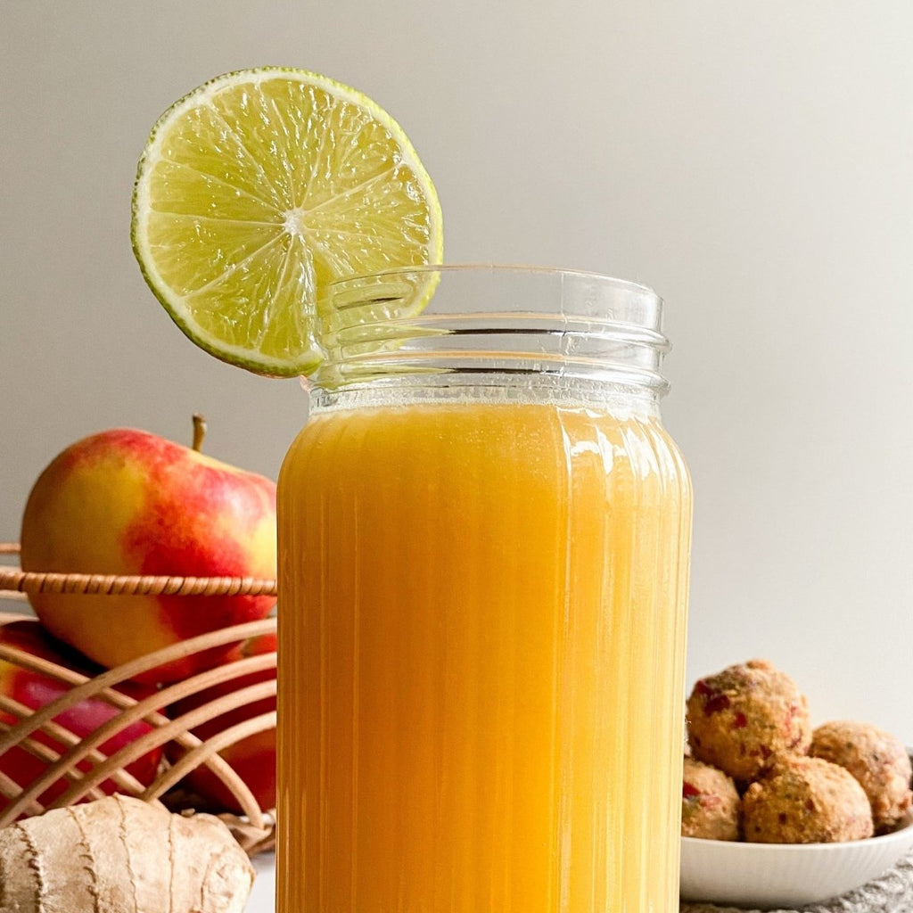 Apfel Ingwer Saft