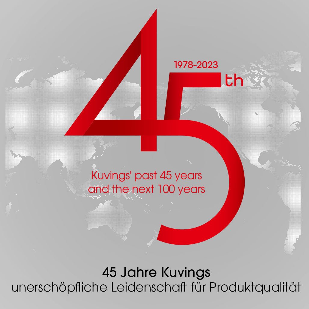 Auf die Vergangenen 45 Jahre und auf weitere 100 Jahre mit Kuvings