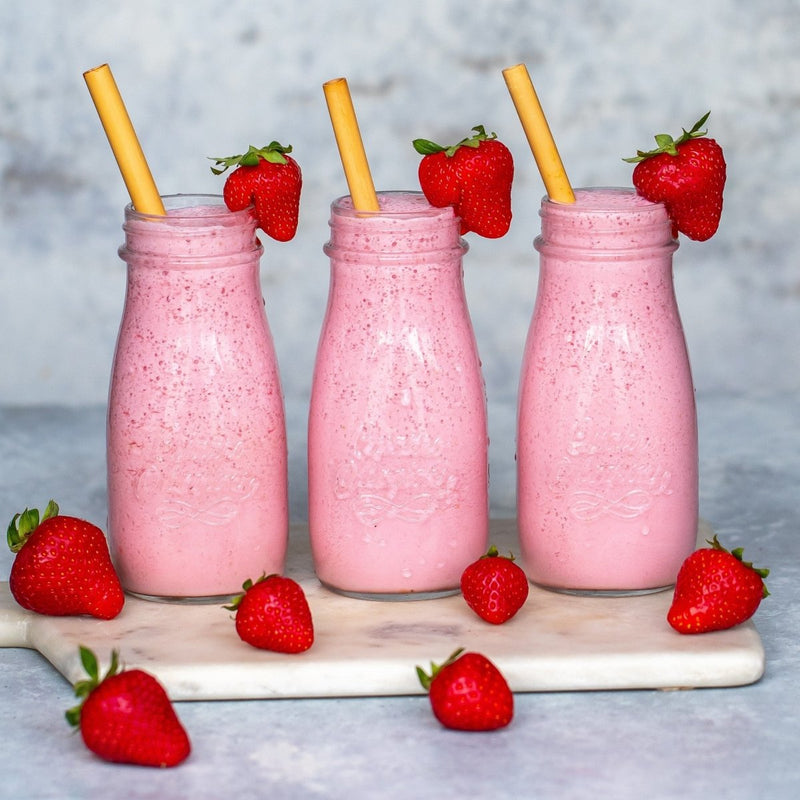 Baby Pink Erdbeer-Milch