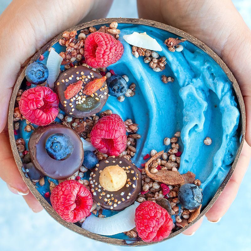 Blaue Spirulina Bowl Rezept