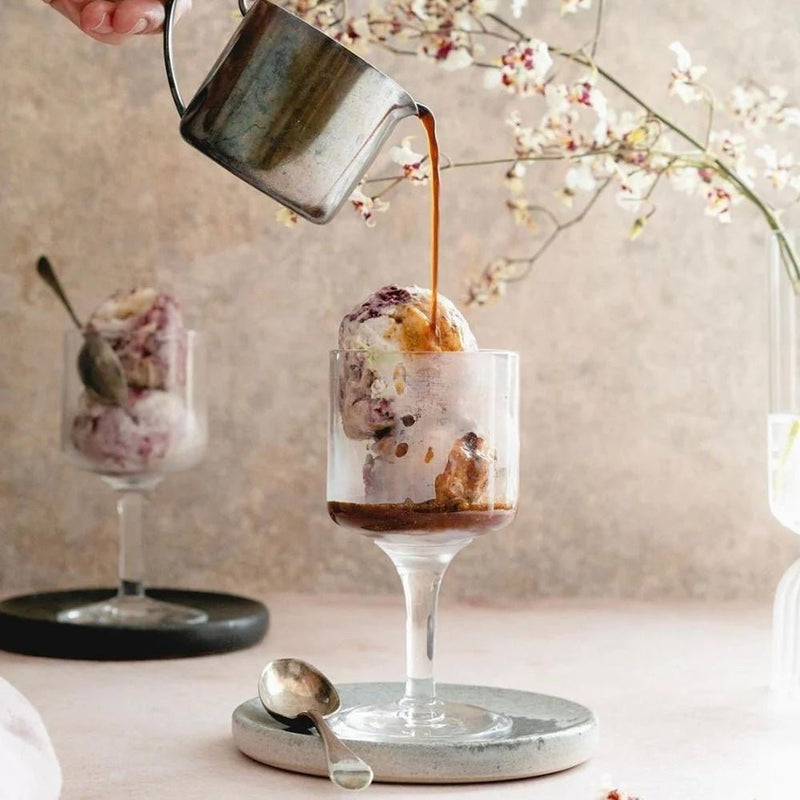 Blackberry-Avocado Affogato