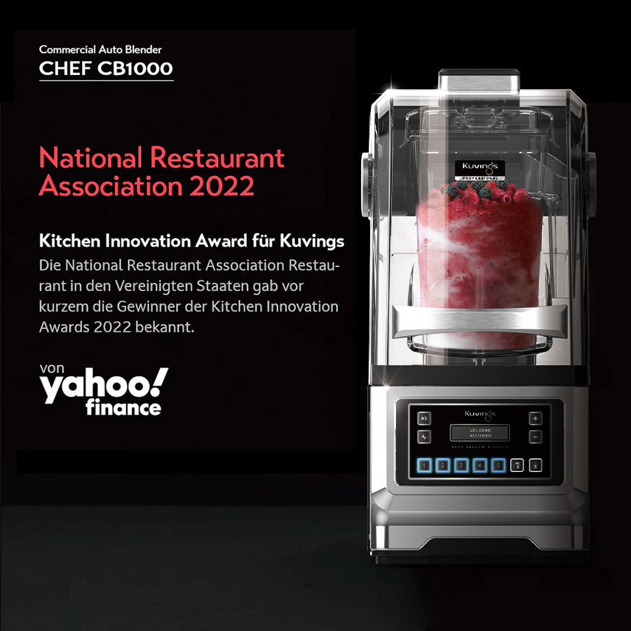 [ Yahoo!finance ] National Restaurant Association -Kitchen Innovation Award 2022 für Kuvings