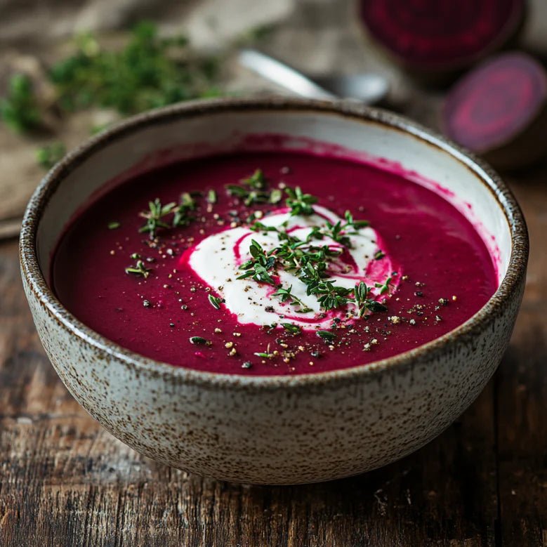 Cremige Rote-Bete-Suppe
