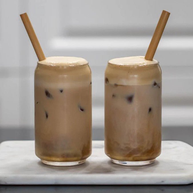 Eiskaffee Rezept mit Mandelmilch