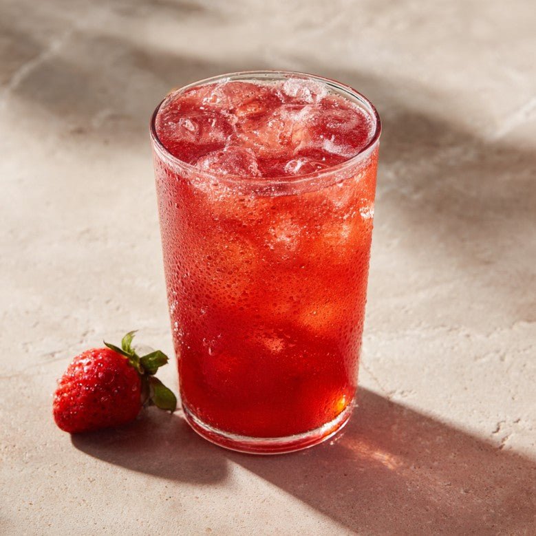 Erdbeer-Kirschtomaten-Saft mit Roter Bete