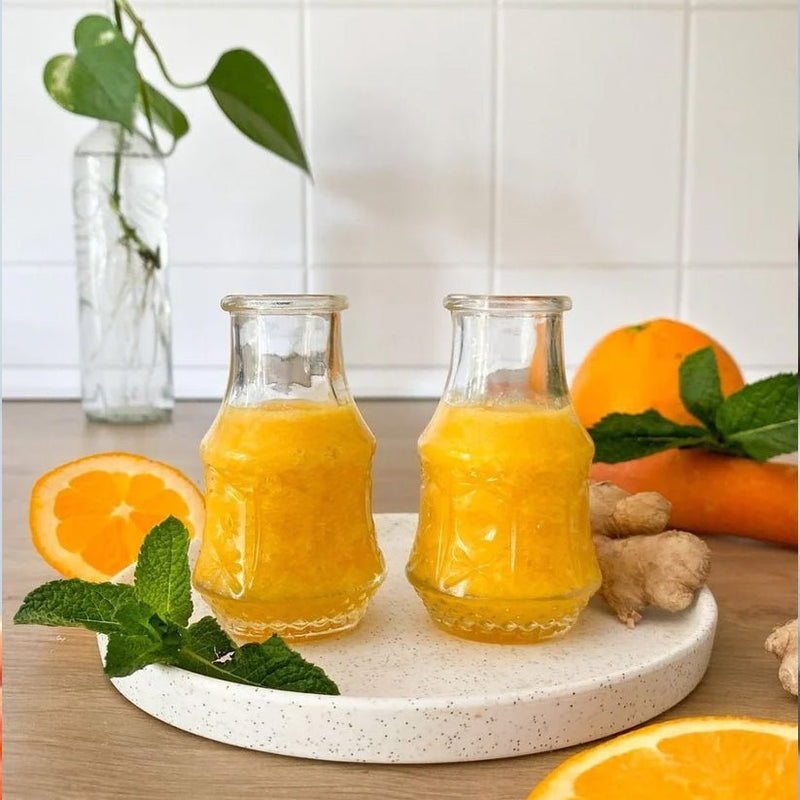 Frische Ingwer-Shots