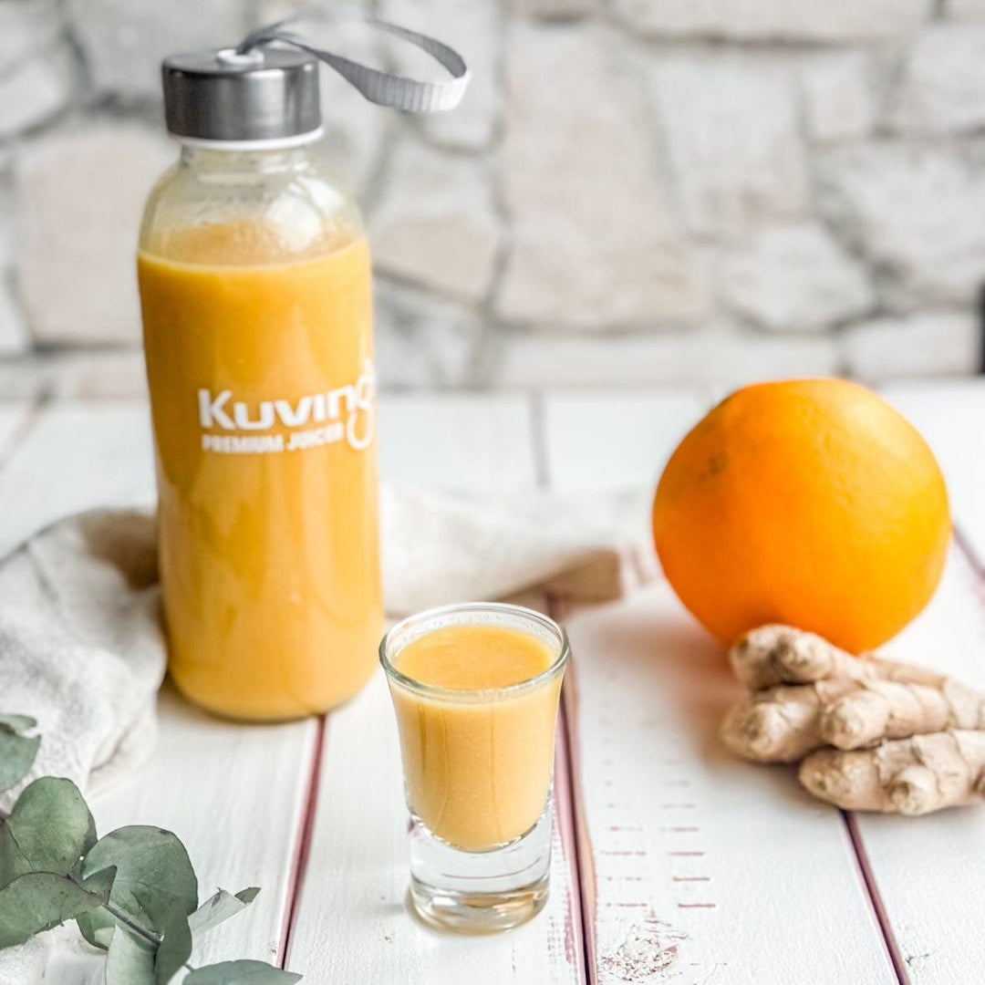 Frische Orangen-Ingwershots - Kuvings Deutschland