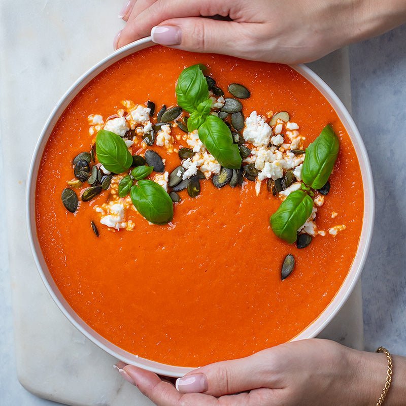 Roasted pepper soup