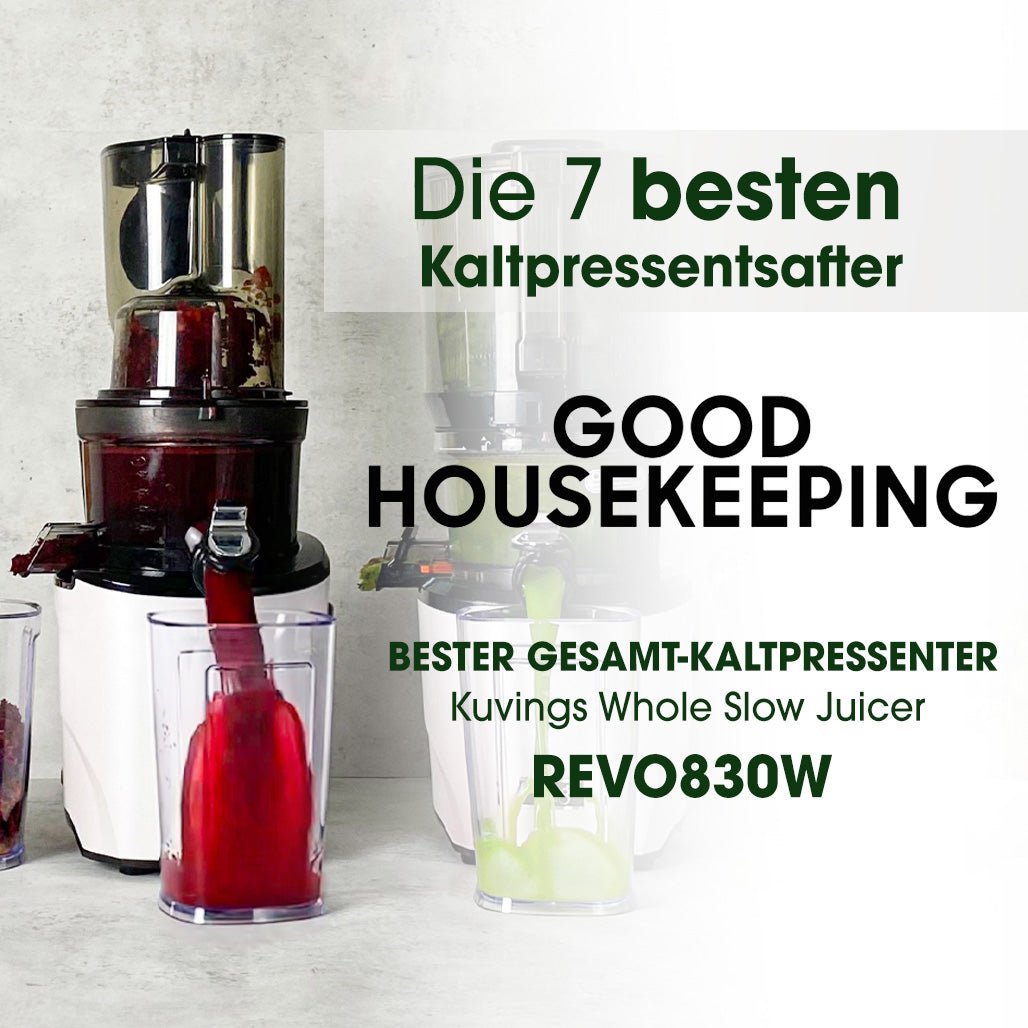 [ Good Housekeeping ] Die 7 besten Kaltpressentsafter von 2024 - Kuvings Deutschland