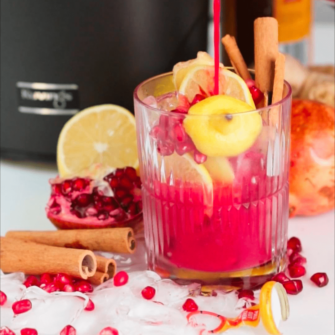 Granatapfel-Ingwer-Mocktail - Kuvings Deutschland