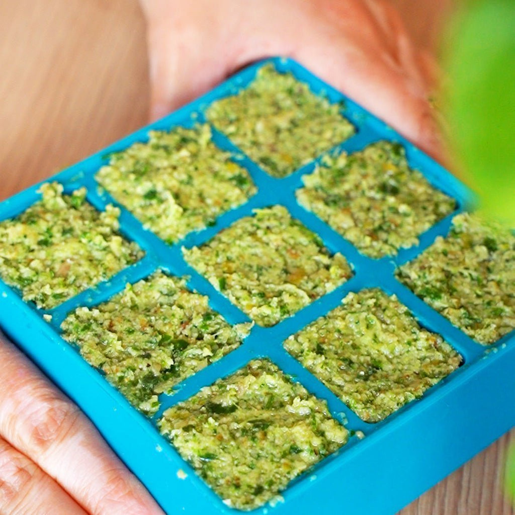 Green pomace pesto