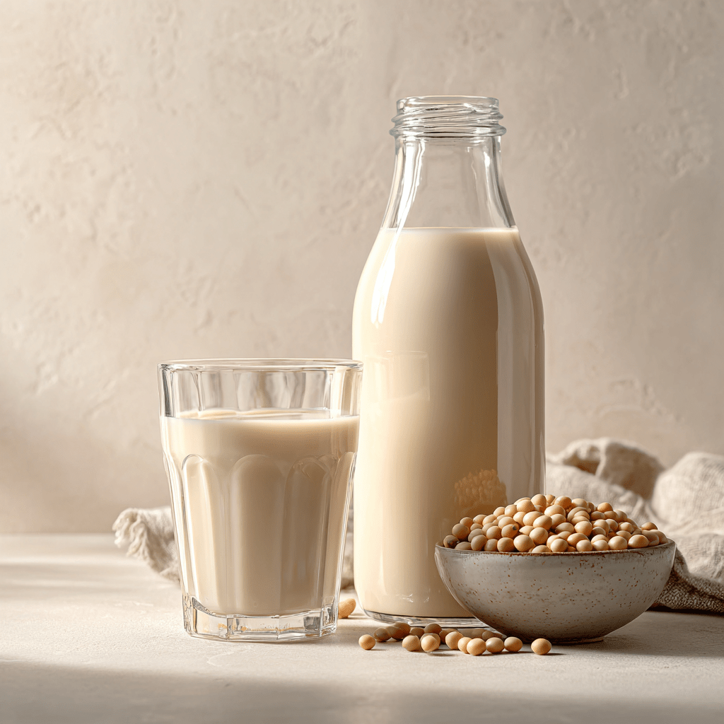 Homemade soy drink