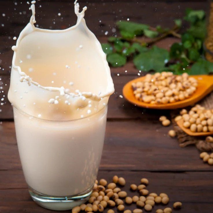 Homemade soy milk without additives