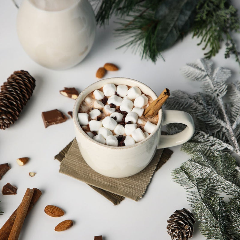 Heiße Schokolade mit Kakaomilch