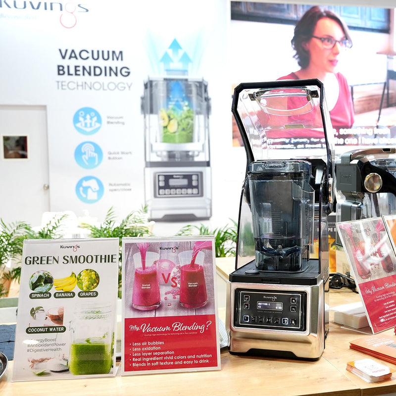 [IFA 2025] Kuvings zeigt Auto-Serie Kaltpressentsafter & CB1000 Vakuum Blender