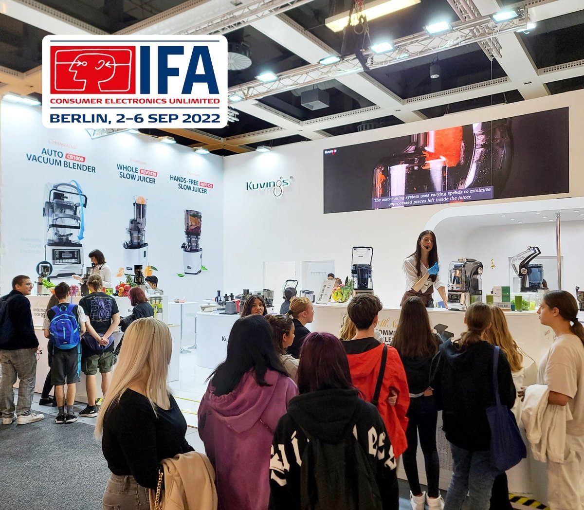 [ IFA Berlin] Kuvings nahm an der "IFA Berlin 2022" teil.