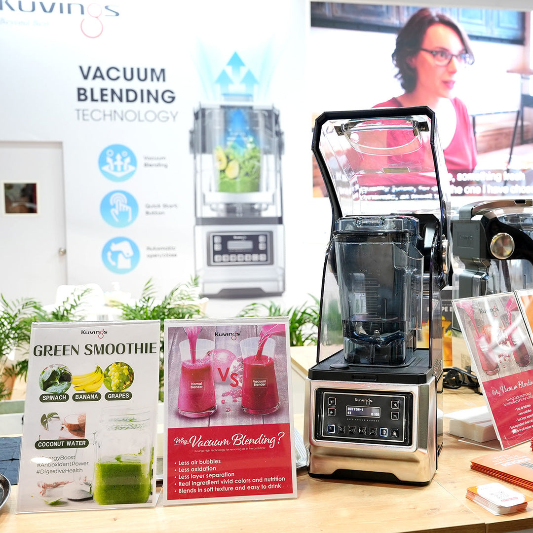 [IFA 2025] Kuvings zeigt Auto-Serie Kaltpressentsafter & CB1000 Vakuum Blender