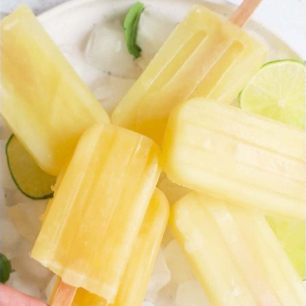 Juice & Eis am Stiel