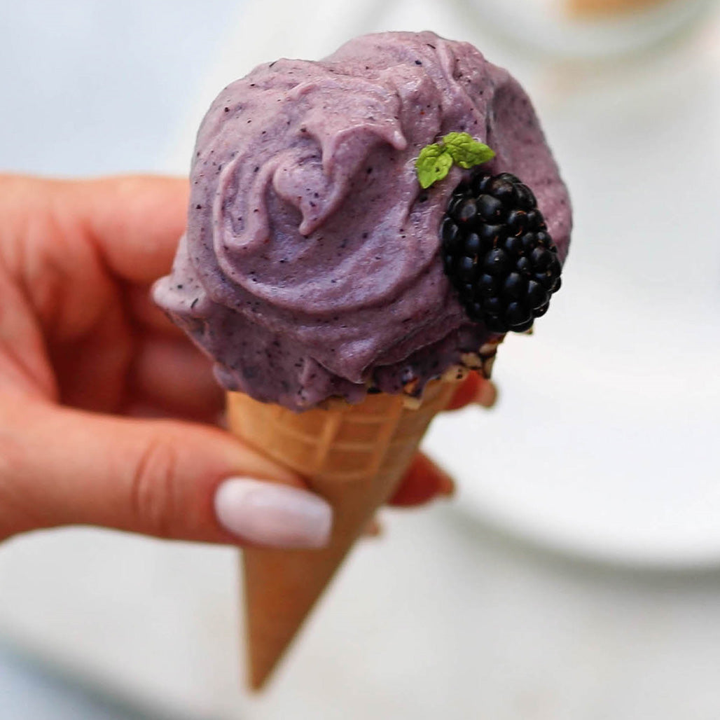 Blueberry Ice-Cream